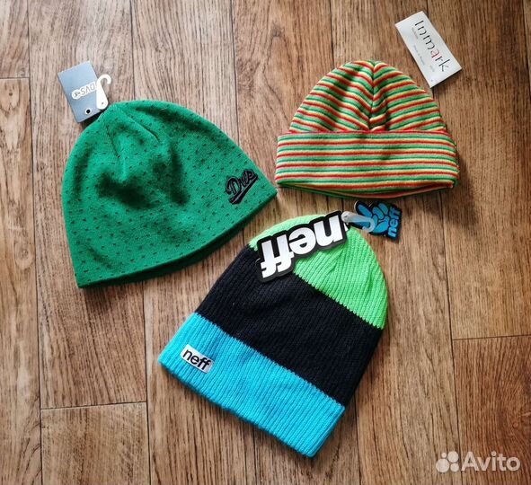 Шапки dc shoes, dvs, neff, nike, emerica y2k