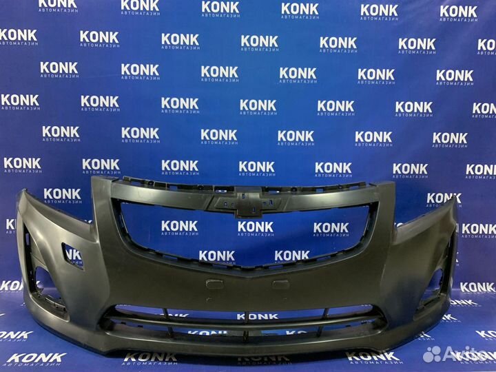 Передний бампер на Шевроле Круз рестайлинг