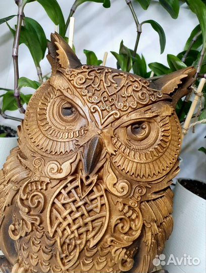 Резная Сова