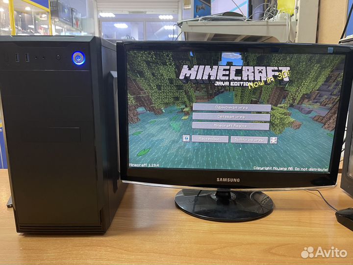 Пк для работы и игр Core i5-6400 / GT 1030 +16игр