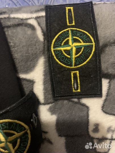 Stone island свитшот черный