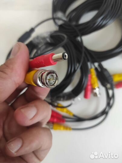 Готовые кабеля для видеонаблюдения оптом