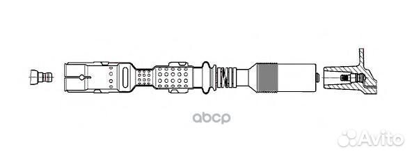 Провод зажигания 197E32 bremi