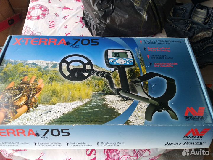 Металлоискатель minelab X terra 705