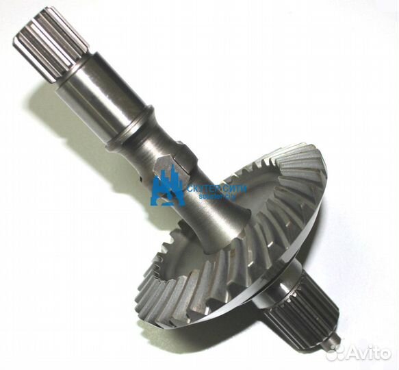 Вал 800G выходной коробки передач с конической шес