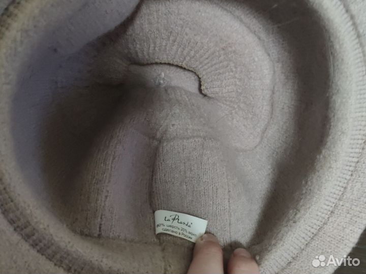 Шляпка женская утепленная