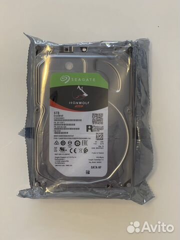 Жесткий диск Seagate IronWolf 6 tб st6000vn001 купить в Москве ...