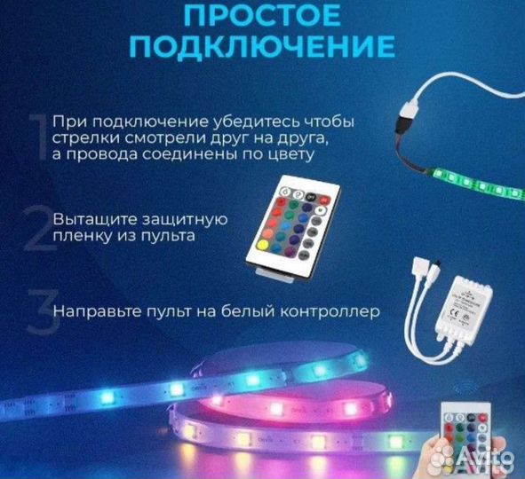 Светодиодная лента rgb