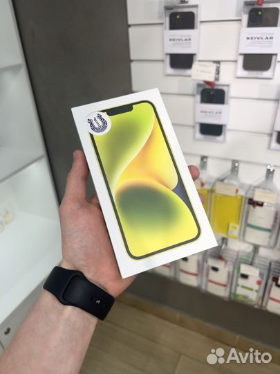 iPhone 14 Plus, 128gb Yellow Новый