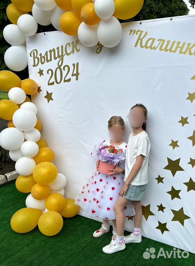 Выпускное платье рост 128