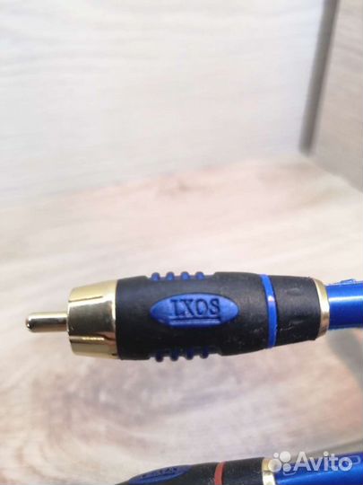 Видео кабель коаксиальный тройной тюльпан ixos 75