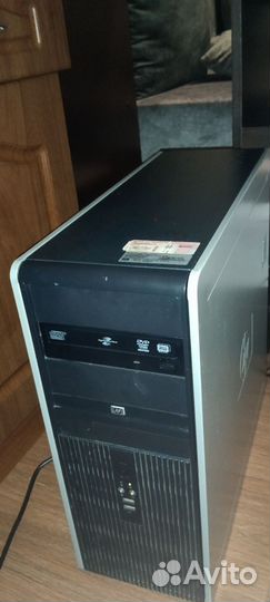 Системный блок hp compaq dc7800p и монитор