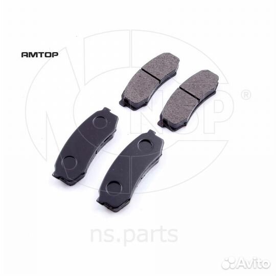 NSP NSP040446660140 Колодки тормозные задние NSP N