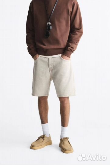 Джинсовые шорты zara