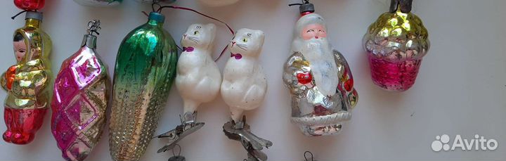 Елочные игрушки СССР