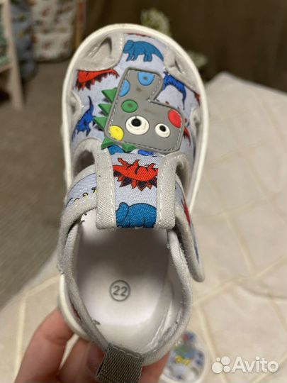 Сандалии для мальчика 22 размер