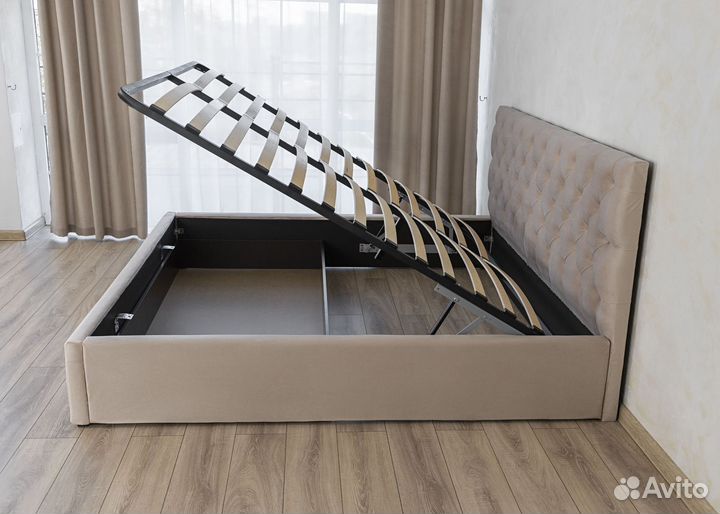 Кровать с подъемным механизмом 200х200 барокко