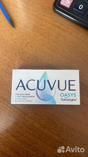 Аcuvue oasys with transitions +4,0