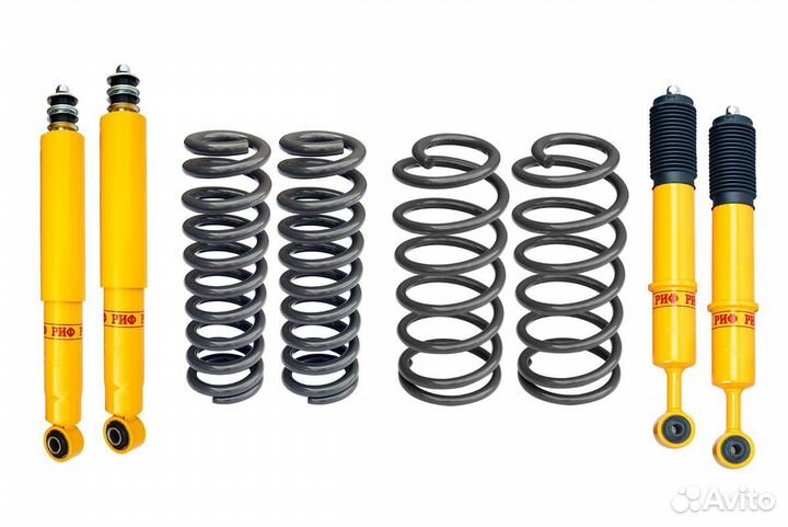 Лифт-комплект риф мягкий Toyota Prado 120 FJ 30мм