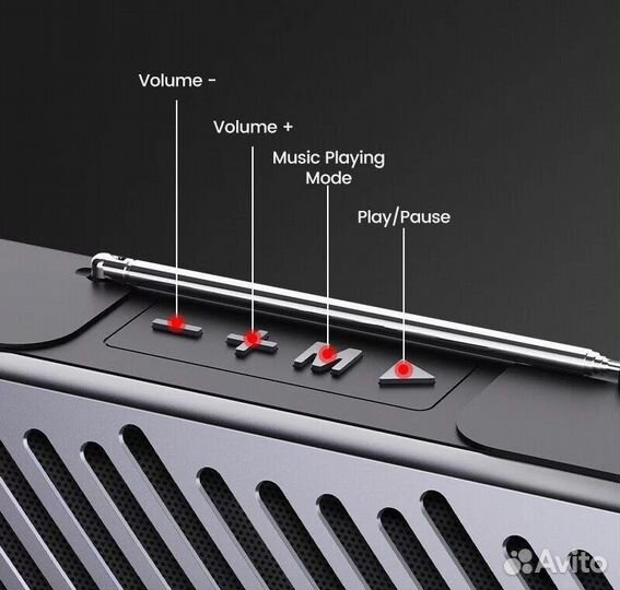 Bluetooth колонка с FM—радио