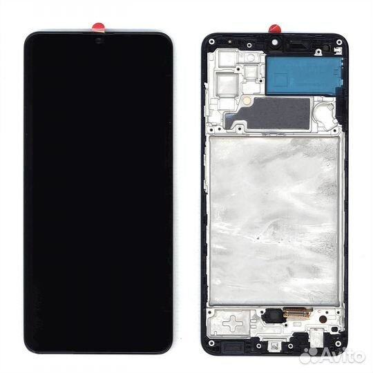 Дисплей Samsung Galaxy A32 A325F черный+рамка oled