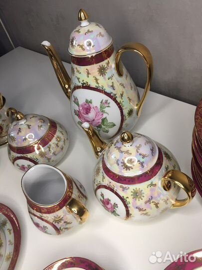 Чайный сервиз Volkstedt гдр