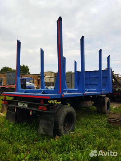 Прицеп лесовоз (сортиментовоз) Нефаз 8332-09, 2010