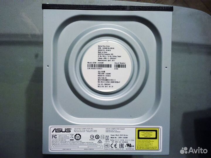 DVD-RW привод asus DRW-24D5MT/BLK