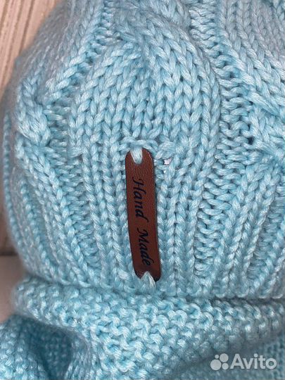 Комплект шапка женская и снуд