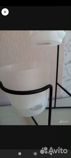 Подставка для цветов металлическая