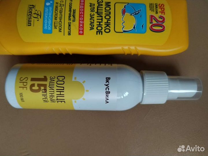 Средство для загара новое, спрей, крем