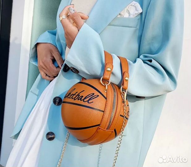 Сумка клатч кросс боди мини Баскетбольный мяч