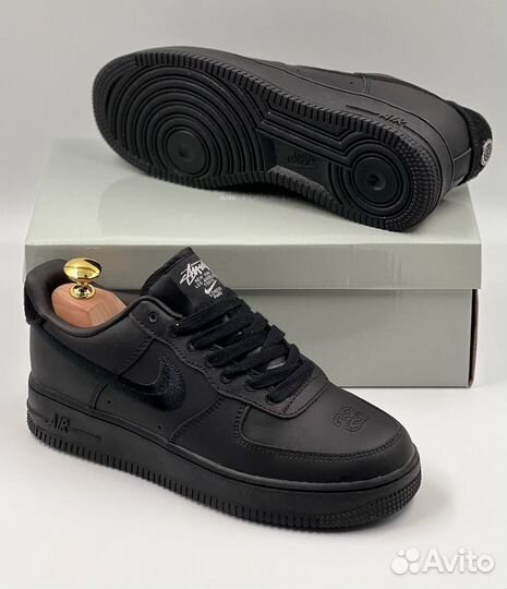 Кроссовки Nike Air Force 1 low x Stussy