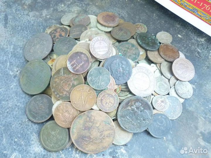 Монетки расные