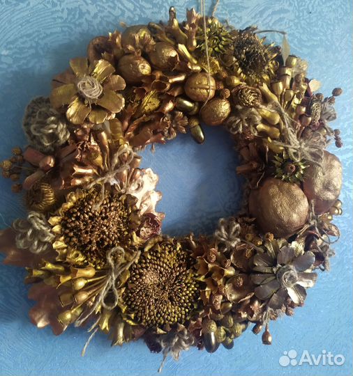 Декор,сухоцветы,букеты,венки