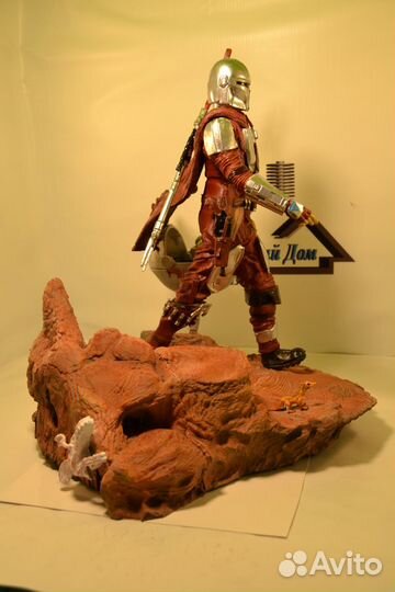 Мандалорец, диорама star wars
