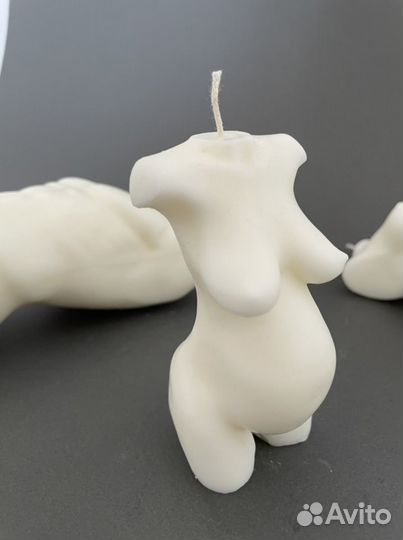 Свеча женский силуэт