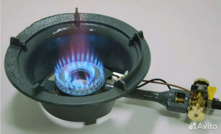 Печь газовая для казана кастрюли 32см