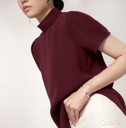 Браслет Cartier Love White Gold 6 Diamonds Small M