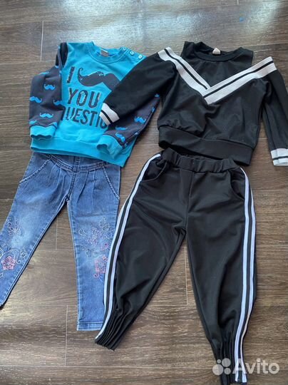 Небольшой Пакет вещей на девочку 2-3 года