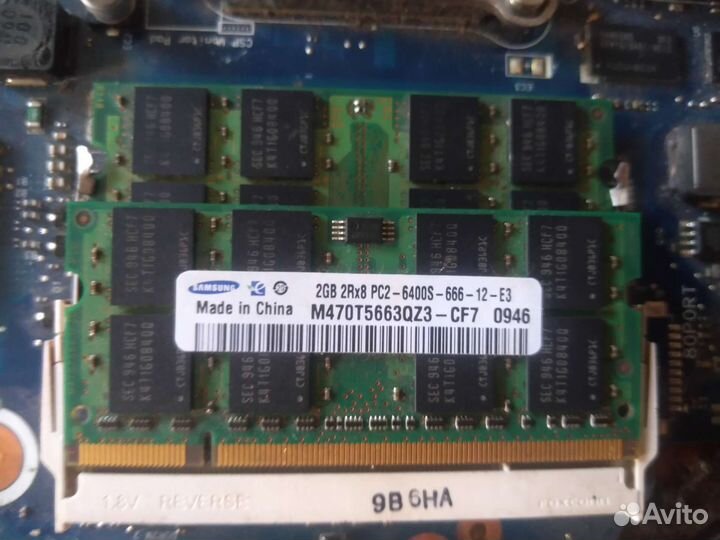 2GB 2Rx8 PC2-6400S-666-12-E3