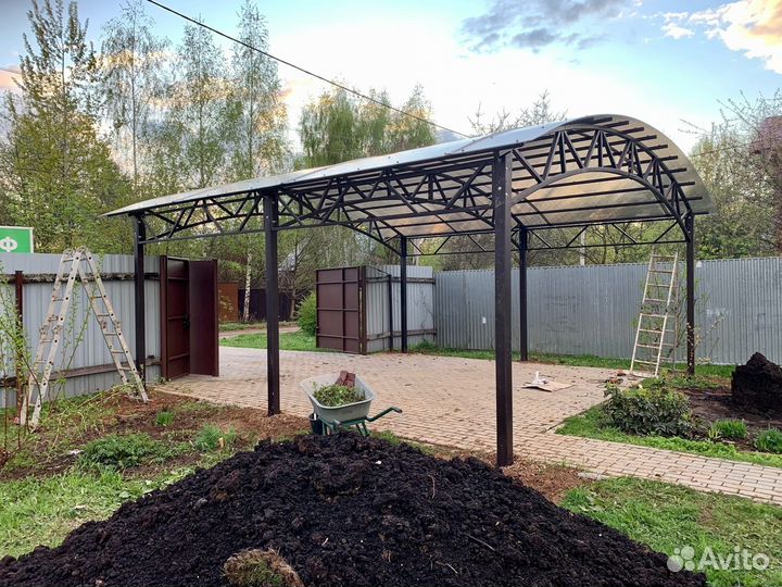 Навесы из поликарбоната