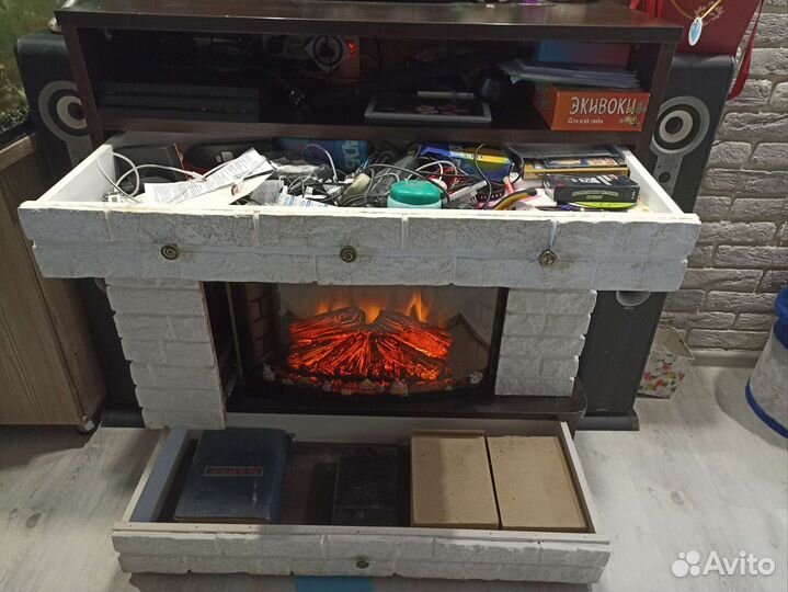 Электрокамин с порталом