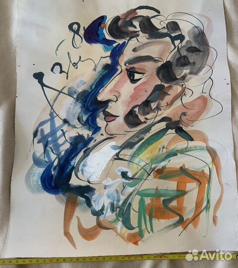 Живопись И.Майоров, 1984, А.С. Пушкин