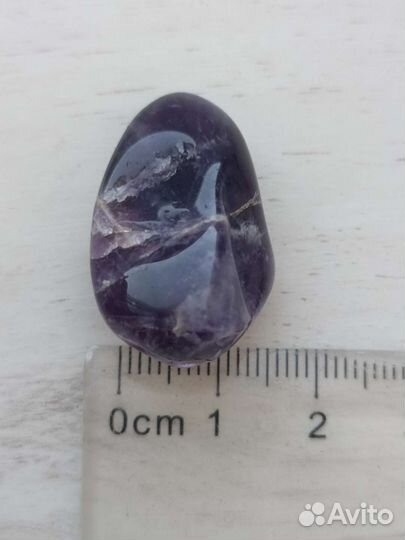 Аметист галтовка