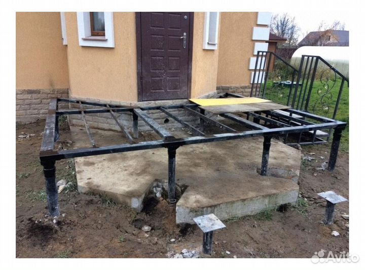 Установка винтовых свай