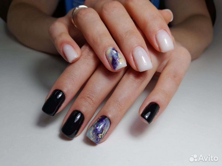 Маникюр,гель-лак,педикюр, наращивание ногтей