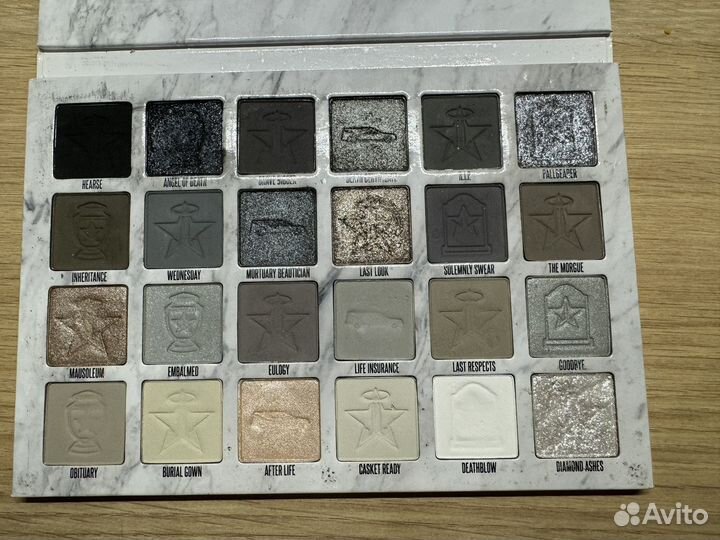 Палетка теней Jeffree Star - Cremated Palette