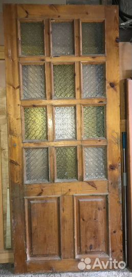 Дверь деревянная бу