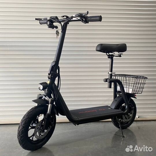 Электросамокат Kugoo C1 plus Чёрный